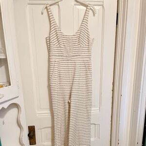 Mara Hoffman Striped Sleeveless Jumpsuit